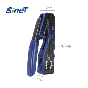 حار بيع الأمازون <span class=keywords><strong>RJ45</strong></span> العقص أداة EZ نهاية تمر من خلال <span class=keywords><strong>RJ45</strong></span> العقص - Product Image 2