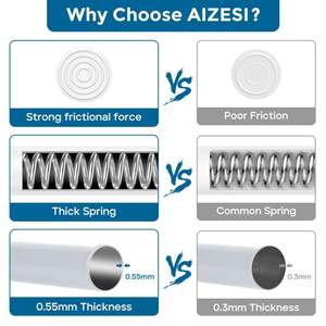 Barra de Cortina ARODDY, Riel para Cortinas, Accesorios Simples para Cortinas - Product Image 2