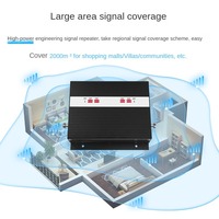 Amplificateur de signal 4G/3G haute puissance, répéteur de signal GSM, amplificateur de signal téléphonique, amplificateur de fréquence, extension de portée de téléphone mobile, répéteur