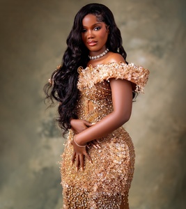 Vestidos de fiesta de sirena con cristales brillantes, <span class=keywords><strong>vestido</strong></span> de noche personalizado para chica negra, <span class=keywords><strong>vestido</strong></span> Aso Ebi con hombros descubiertos, <span class=keywords><strong>vestido</strong></span> de fiesta de boda - Product Image 4