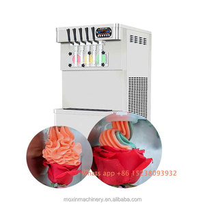 Comercial 3 5 7 <span class=keywords><strong>sabores</strong></span> máquina de helados de servicio suave 60l fabricante de helados de Gelato mixto con PreEnfriamiento para restaurantes - Product Image 6