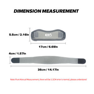 Rodillera ajustable, banda rotuliana, banda de soporte para tendinitis de <span class=keywords><strong>rodilla</strong></span> de puente, rodillera, bandas de menisco, equipo de protección deportiva - Product Image 5