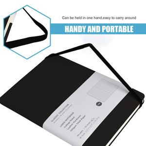 Hot Sale Notebook High Quality Wholesale Promotional <b>A4</b> Business Journals PU Leather Hardcover Notebooks with Custom Logo - Product Image 6