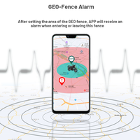 Traceur GPS 2G avec positionnement en temps réel précis, alarme de survitesse, détection ACC, alarme de géolocalisation pour le suivi de camions et de voitures - 1 an TR08P