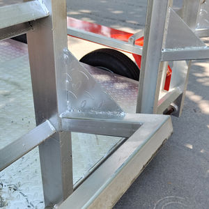 RLD รถพ่วงเครื่องขุดเหล็กชุบสังกะสีแบบจุ่มร้อนสำหรับงานหนัก2-4ตันรับประกัน1ปีจากมณฑลซานตง - Product Image 4