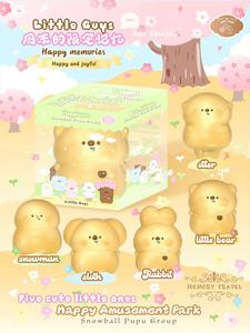 Juguete Blandito <span class=keywords><strong>Mochi</strong></span> Lisa Little Guys de Levantamiento Lento, Juguete Sensorial Antiestrés Kawaii, Caja de Exhibición al por Mayor a Granel - Product Image 1