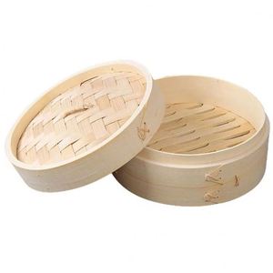 Cuiseur à œufs en silicone de haute qualité, design bambou, 2 niveaux, 12 pouces, avec recette, ensemble de cuiseurs modernes - Product Image 1