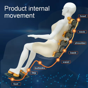 Wholesale Price LCD Touch Screen Foot 8D Zero Gravity Luxury Chair Price Massager Chairs - Product Image 6