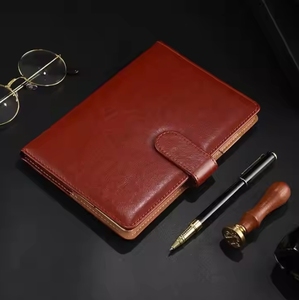 Professional <b>A5</b> PU Leather Business Notebook Gift Set Custom logo <b>A5</b> Notebooks - Product Image 2