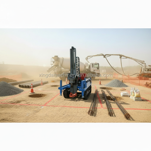 מקדחות סלע לעומק רב עם פטיש <span class=keywords><strong>DTH</strong></span> בלחץ אוויר גבוה ומשאבה מונעת דיזל, עומק קידוח מקסימלי 70 מטר, ניידות - Product Image 1