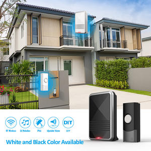 Ringbell ऑटो-सीखने वायरलेस घंटी QH-823A काले - Product Image 5