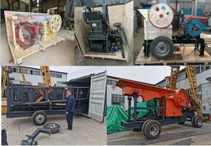 Điều Kiện Mới Quy Mô Lớn E-Loại Di Động Trạm Nghiền Quặng Pebble Điện Thoại Di Động Máy Nghiền Hàm Với Rung Màn Hình - Product Image 6