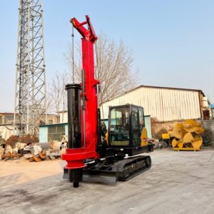 Foreuse compacte sur chenilles <span class=keywords><strong>Yahe</strong></span> DR-60, moteur ISUZU, système PLC 36KW, entièrement hydraulique, profondeur 13-18m, diamètre 500-1200mm, pour la construction - Product Image 6