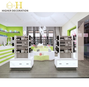 ديكور داخلي لمتجر طبي، رفوف صيدلية خشبية، خزانة عرض للصيدلية - Product Image 2