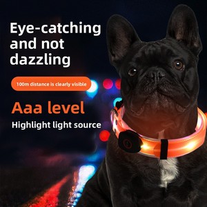 Correa LED para Mascotas con Carga USB, Collar Luminoso para Perros con Material de PVC Impermeable, Correa de Tracción para Paseos al Aire Libre, Correa LED para Perros - Product Image 3