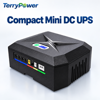 DCP-60/100/120W Mini UPS DC Fase Tunggal 60W-120W Baterai Lithium 8000-48000mAh 5V-19V USB PoE untuk Kamera WiFi/CCTV