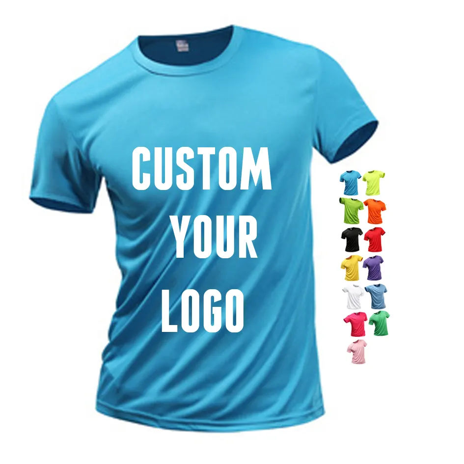 Good quality factory directly custom t shirts printing sublimation all over quick dry t shirt