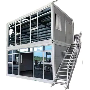 Fast Assembly 20ft 40ft Prefabricated Mobile Housing Detachable And Convenient Container Tiny House Install Office Home