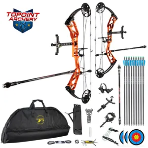 Topoint Archery T1 Target Compound Bow And Arrow Package For Competition Archery Bow CNC Milling Hunting Bow Riser OEM/ODM