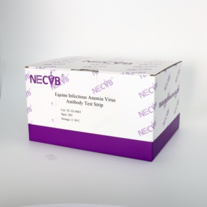 Kit de prueba rápida de anticuerpos contra la anemia infecciosa equina (EIA) | Tira inmunocromatográfica de oro coloidal para pruebas de sangre/suero de caballo - Product Image 2