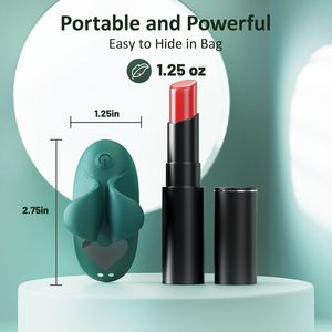 Mini vibratore per adulti giocattoli del sesso per le donne, 9 modalità vibratori per le dita vibratori proiettile capezzolo G Spot clitorideo stimolatore per adulti giocattolo - Product Image 4