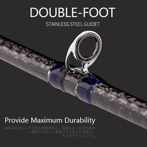 <span class=keywords><strong>Canne</strong></span> à pêche OBSESSION Snakehead Snapper 7 pieds, puissance XXH, carbone haute résistance, super dure, 2 sections, pour la pêche au grouper. - Product Image 4