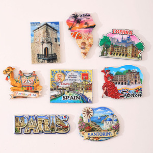 Imán Decorativo para Refrigerador con Diseño 3D <span class=keywords><strong>de</strong></span> La Palma, <span class=keywords><strong>España</strong></span>, Recuerdo Turístico Europeo Personalizado - Product Image 2