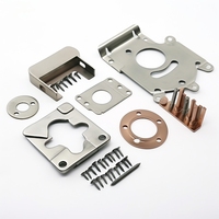 Kit de quincaillerie d'assemblage sur mesure en acier inoxydable et cuivre, découpé au laser et estampé, pour équipement industriel, fabrication OEM, vente en gros