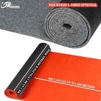 Tapis rouge épais 2027 avec base antidérapante en caoutchouc PVC pour mariages en extérieur, scènes d'église et événements commerciaux – Tapis de couloir