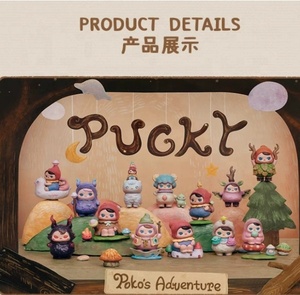 POPMART Bubble Marty Biki puky serie di partenza in PVC scatola cieca fatta a mano in scala 1/12 ornamenti graziosi regalo per ragazze - Product Image 2