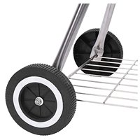 Barbecue portable d'extérieur en acier robuste, réglable automatiquement, finition thermolaquée, pliable, pour cuisson domestique et grillades de steaks