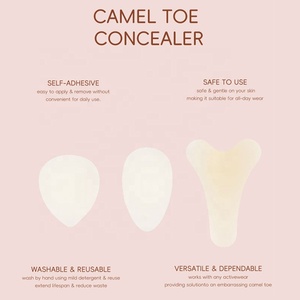 <span class=keywords><strong>Patch</strong></span> cache-camel toe pour leggings et pantalons de yoga pour une silhouette lisse, accessoires de lingerie - Product Image 2