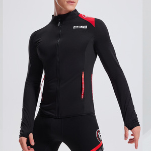 Unisex Slim-Fit Sports Jacket for Spring Elastic Stand-Up Collar Zipper <b>Cardigan</b> Fitness Running & Yoga Top - Product Image 6