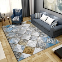 Toptan fabrika fiyat özel 3d baskılı halı oturma odası için büyük halı alan kilim modern büyük