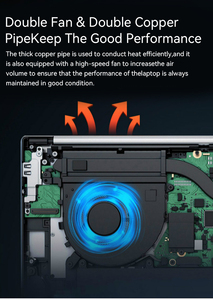 14 inch AMD Ryzen 7 tất cả-trong-một máy tính xách tay kinh doanh với 8GB DDR4 bộ nhớ để sử dụng nhà - Product Image 3