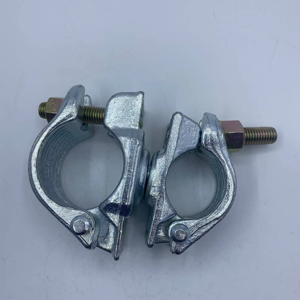 Collier de serrage forgé, moulé et pressé pour échafaudage, coupleur pivotant en métal galvanisé, colliers de serrage pivotants BS1139 EN74 - Product Image 5