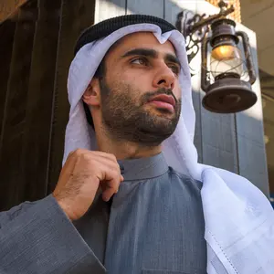 Foulard Shemagh en soie personnalisé, foulard hijab arabe kafiya keffiyeh arabe musulman
