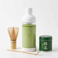 Bouteille shaker à thé en verre borosilicate résistant à la chaleur avec infuseur, personnalisable avec logo, pour infusion froide et matcha