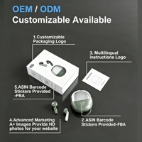 Écouteurs sans fil J12 TWS BT 5.4 avec réduction de bruit ANC à 6 micros, transducteur de 13 mm et autonomie de 30 h pour le gaming et le sport