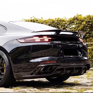 Kit de Carrocería para Panamera 2017-2023 971, Modificación de Parachoques Trasero, Alerón Trasero de Fibra de Carbono, Guardabarros - Product Image 3