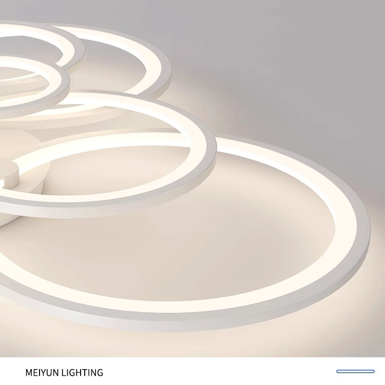 Nordic Modern Design Ceiling Lighting Surface Mounted Indoor Chandelier Led Ceiling Light for Living Room · image 4