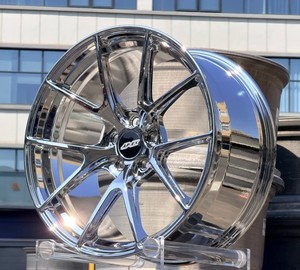 Cerchi Forgiati 5x114.3 5x120 Cromati Sportivi in Lega di Alluminio 17 18 21 22 20 24 26 Pollici per BMW Benz <span class=keywords><strong>Audi</strong></span> - Product Image 3