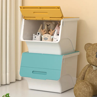 Meuble de rangement incliné en plastique PP avec couvercle supérieur latéral et étagère à chaussures pour cuisine, jardin et rangement de chaussures