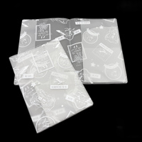 Porte-passeport transparent personnalisé, housse de passeport en PVC souple, porte-passeport en plastique transparent, protège-passeport