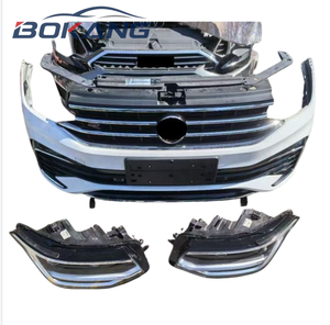 Pièces de rechange pour Volkswagen <span class=keywords><strong>Tiguan</strong></span> L Pro <span class=keywords><strong>2022</strong></span> : Pare-chocs avant, phare, radiateur, condenseur, ventilateur, capot avant, garde-boue - Product Image 4