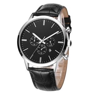 Reloj de Hombre <span class=keywords><strong>Seiko</strong></span> con Correa de Cuero y Acero Inoxidable, Cristal de Zafiro, Resistente al Agua 10 <span class=keywords><strong>Bar</strong></span>, Cronógrafo de Dos Agujas y 1/<span class=keywords><strong>5</strong></span> de Segundo - Product Image 2