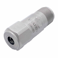 Sensor Akselerasi Piezoelektrik SKA-102T Sensor Getaran IEPE Sensitivitas 100 MV/g Rentang 80g untuk Deteksi Posisi Gerakan