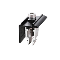 Bloc de pressage de bord photovoltaïque moyenne tension SECARE SECARE-B30 30 mm en alliage d'aluminium AL6005-T5 noir