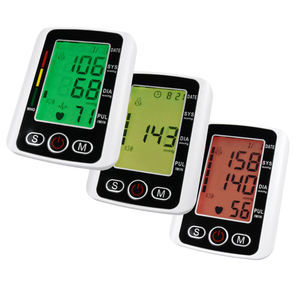 Display con segnale vocale polsino forniture mediche prezzo elettronico braccio superiore BP digitale <span class=keywords><strong>pressione</strong></span> sanguigna sfigmomanometro macchina Monitor - Product Image 2