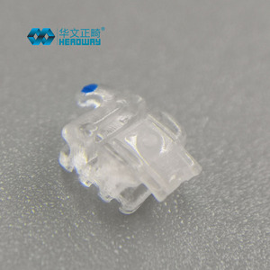 Kiefer ortho pä dische Saphir keramik Selbst ligier ende Halterung Premium <span class=keywords><strong>Dental</strong></span> <span class=keywords><strong>Brackets</strong></span> - Product Image 2